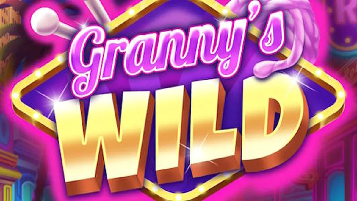 Granny’s Wild slot machine interface com elementos coloridos e divertidos